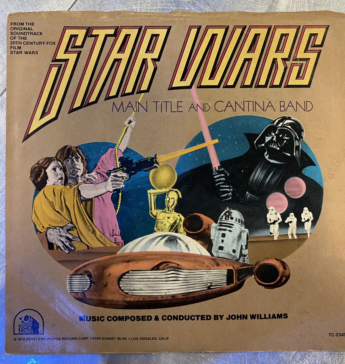 austinrecords's tweet image. May the Fourth be with you (on 45) and also with you! Come see us at HQ table to see this awesome 45! #austinrecord #austinrecordconvention #springshow2024