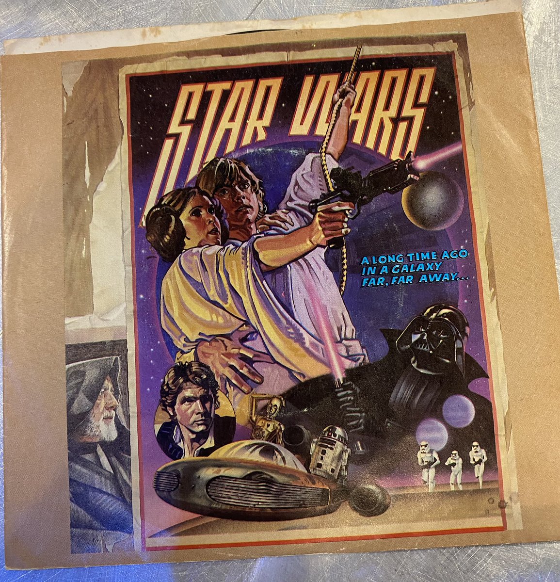 austinrecords's tweet image. May the Fourth be with you (on 45) and also with you! Come see us at HQ table to see this awesome 45! #austinrecord #austinrecordconvention #springshow2024