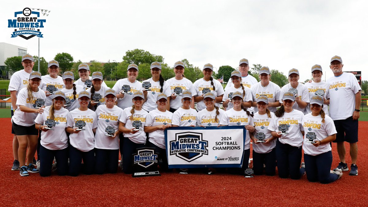 2024 G-MAC Softball Champions, @nutimberwolves! 🏆