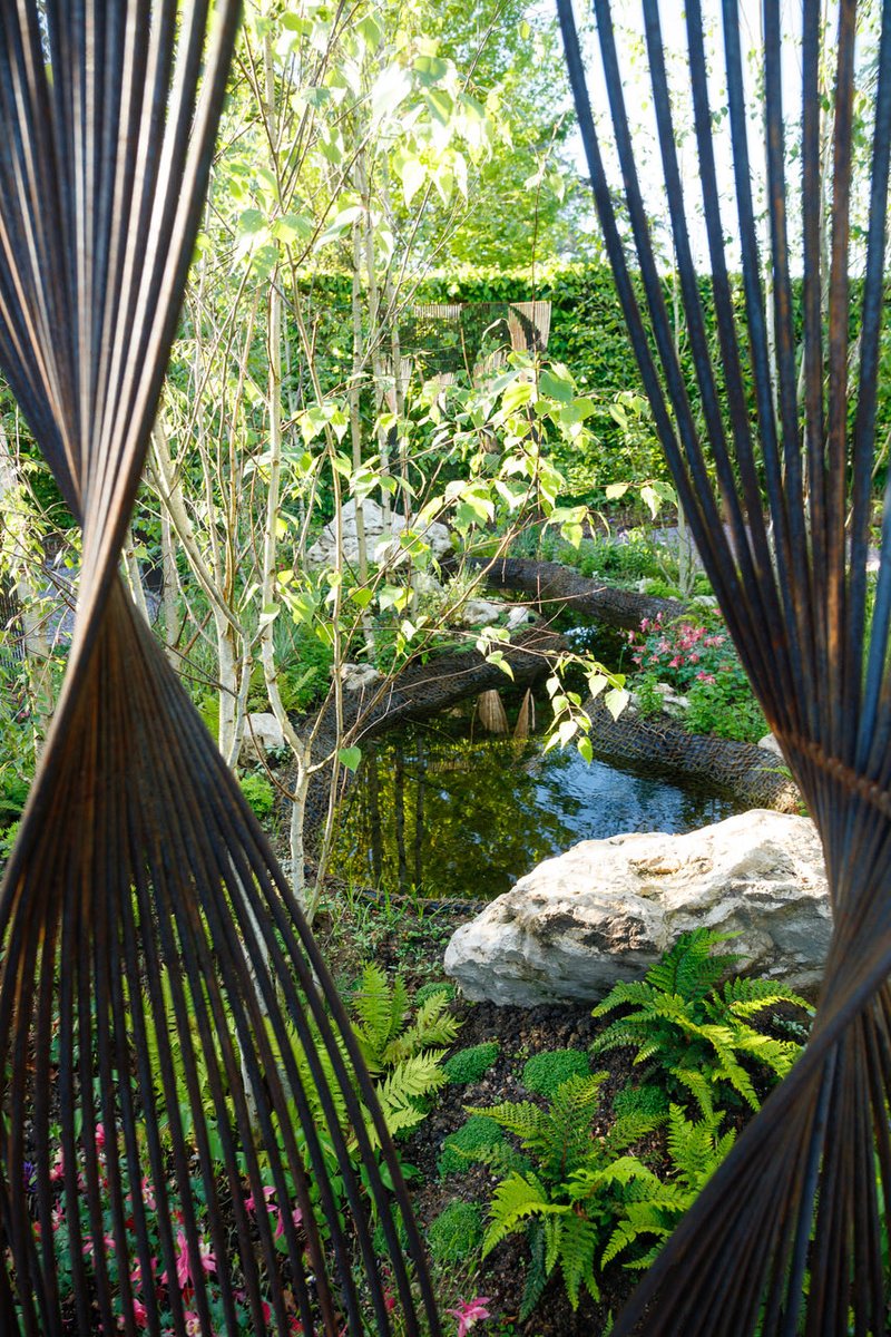 FESTIVAL INTERNATIONAL DES JARDINS DE CHAUMONT SUR LOIRE CARTE VERTE DONNÉE À PAUL HERVEY-BROOKES