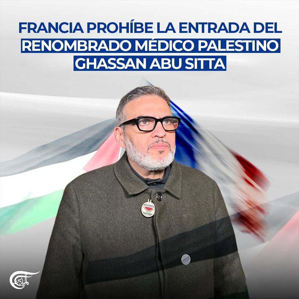 Ghassan Abu Sitta, rector de la Universidad de Glasgow y reconocido cirujano plástico, afirmó que se le niega la entrada a Francia, donde tenía previsto pronunciar un discurso en el Senado.

#Israel #Palestina #Gaza #GhassanAbuSitta #Francia