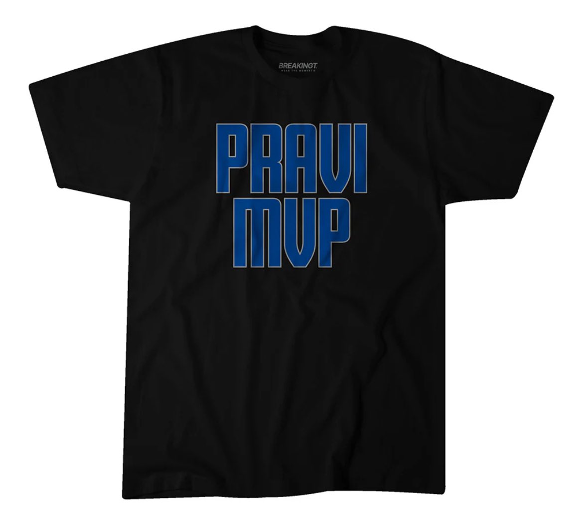 LET EVERYONE KNOW WHO IS YOUR MVP BY GRABBING A “PRAVI MVP” SHIRT GET YOUR “PRAVI MVP” MERCH BY @BreakingT 🔥 IT’S EASY, ALL YOU GOT TO DO IS CLICK ON THE LINK TO ORDER ⬇️ GRAB YOUR “PRAVI MVP” MERCH BEFORE IT’S TOO LATE ⏰ breakingt.com/products/pravi…