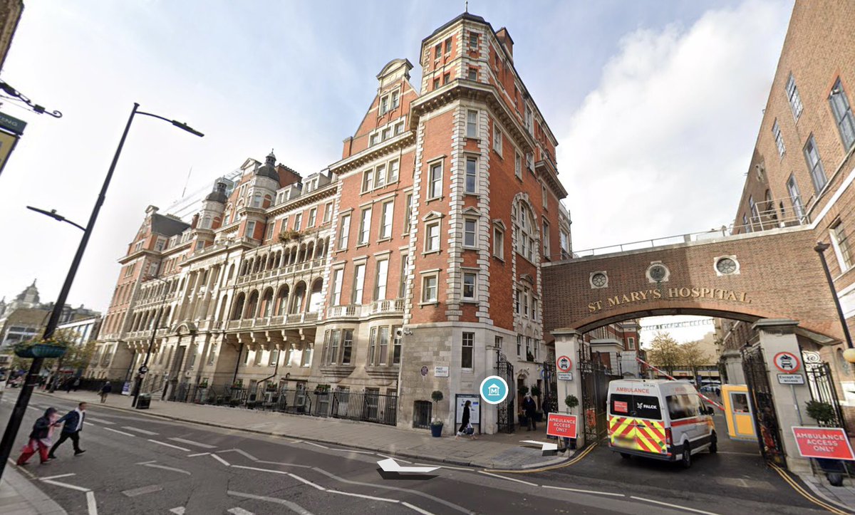 St Mary’s Hospital, Paddington. Then and now…
#paddington