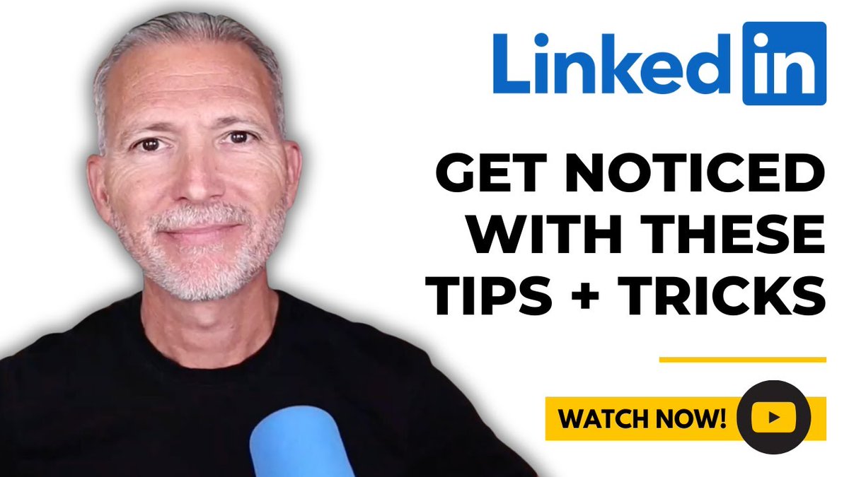 Not getting noticed on LinkedIn? 

Here are my 7 best tips and tricks.

zurl.co/h1Ew 

#jobsearch #career #careers #professionalnetworking #linkedin