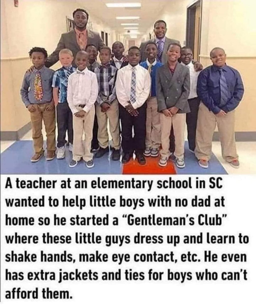 Hats off to this teacher!