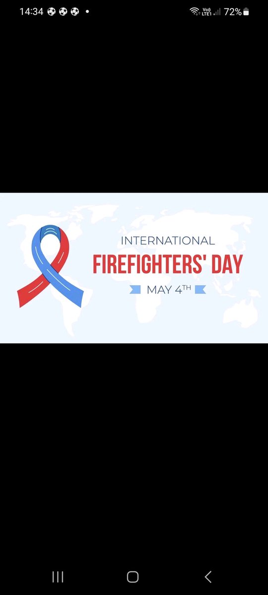 'International Firefighter Day' @AlexTench @FDNY @Toronto_Fire @IAFC @LOCAL_718 @BostonFire @DubFireBrigade @j88mob @CFOESFRS @krkmcnz