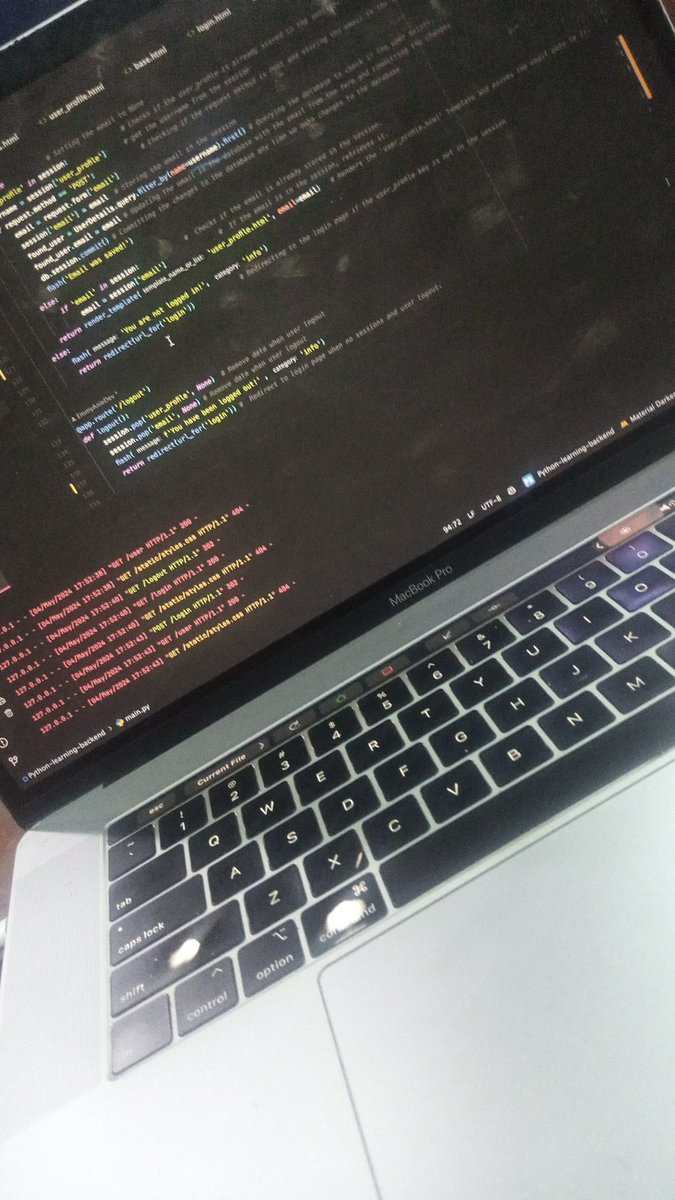 For the past 3 months I've dived into backend development with Python! Excited to know I'm catching it fast,I really can't wait to build full-stack mobile apps with Flutter and backend. #BackendDevelopment #Python #Flutter #FullStackDev #learninginpublic