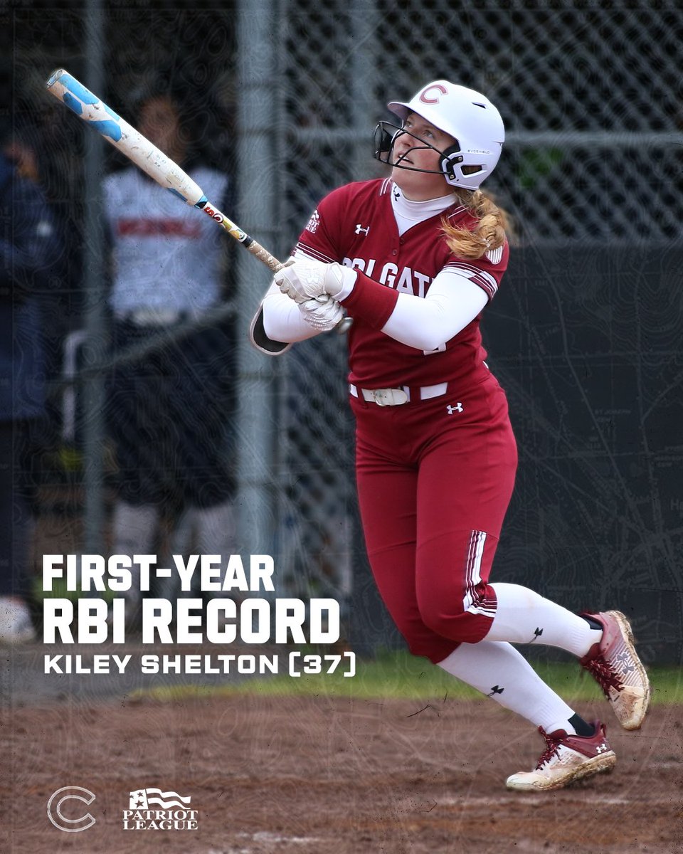 With her home run earlier today, Kiley Shelton has broken the program's first-year RBI record! #GoGate