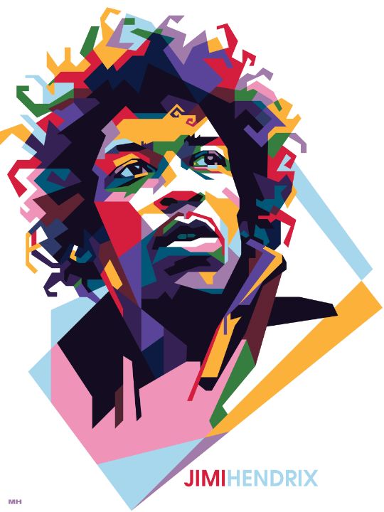 Art of the Day: 'Jimi Hendrix'. Buy at: ArtPal.com/mhelmi?i=26759…
