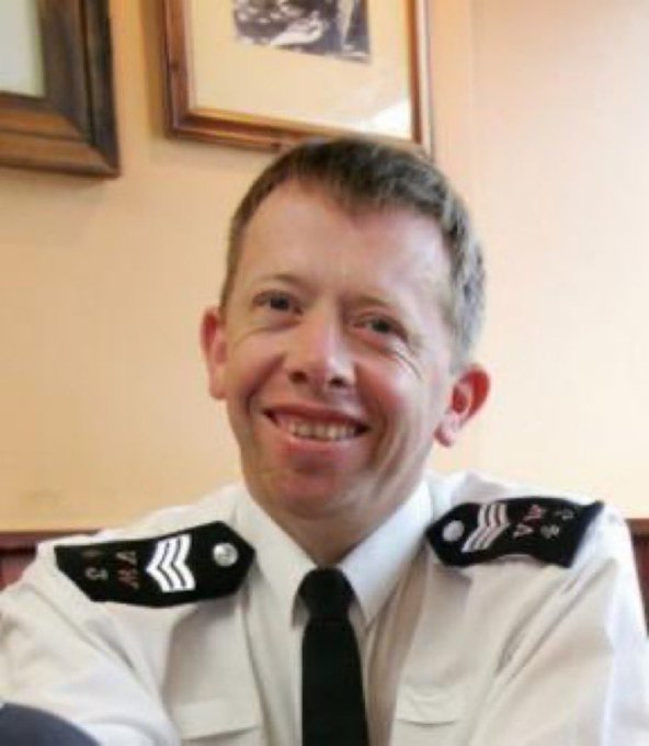 Remembering Sergeant Ian Harman, of the Metropolitan Police, who died on duty 03/05/201
#LestWeForget 
#neverforgotten
#policefamily 🚨 
#ThinBlueLine 💙