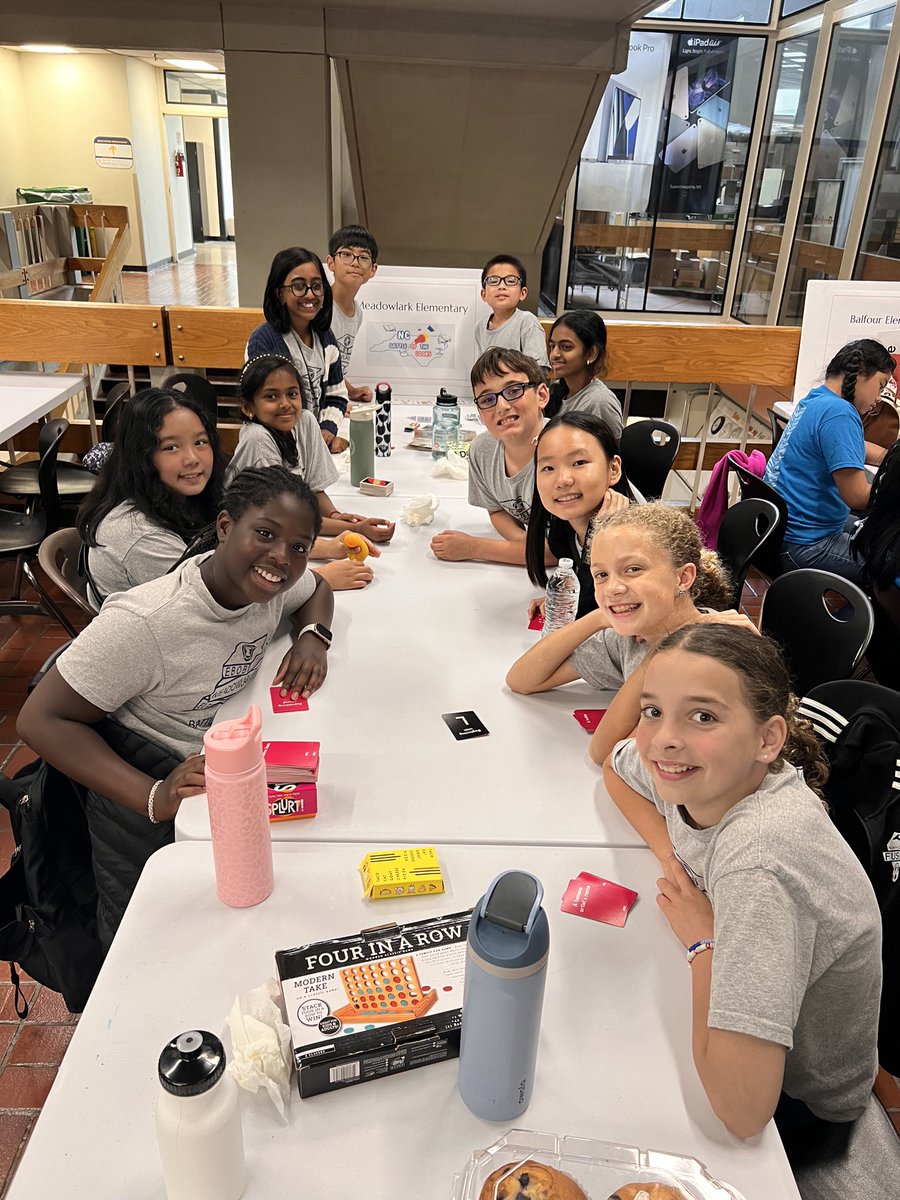 meadowlarkws's tweet photo. Meadowlark Explorers Battle of the Books team representing @wsfcs at Regionals (Alamance Community College). We are proud of these students! @KatiePrusko @Dr_Jill_Freeman @TriciaTMcManus https://t.co/XTiwh65D6R