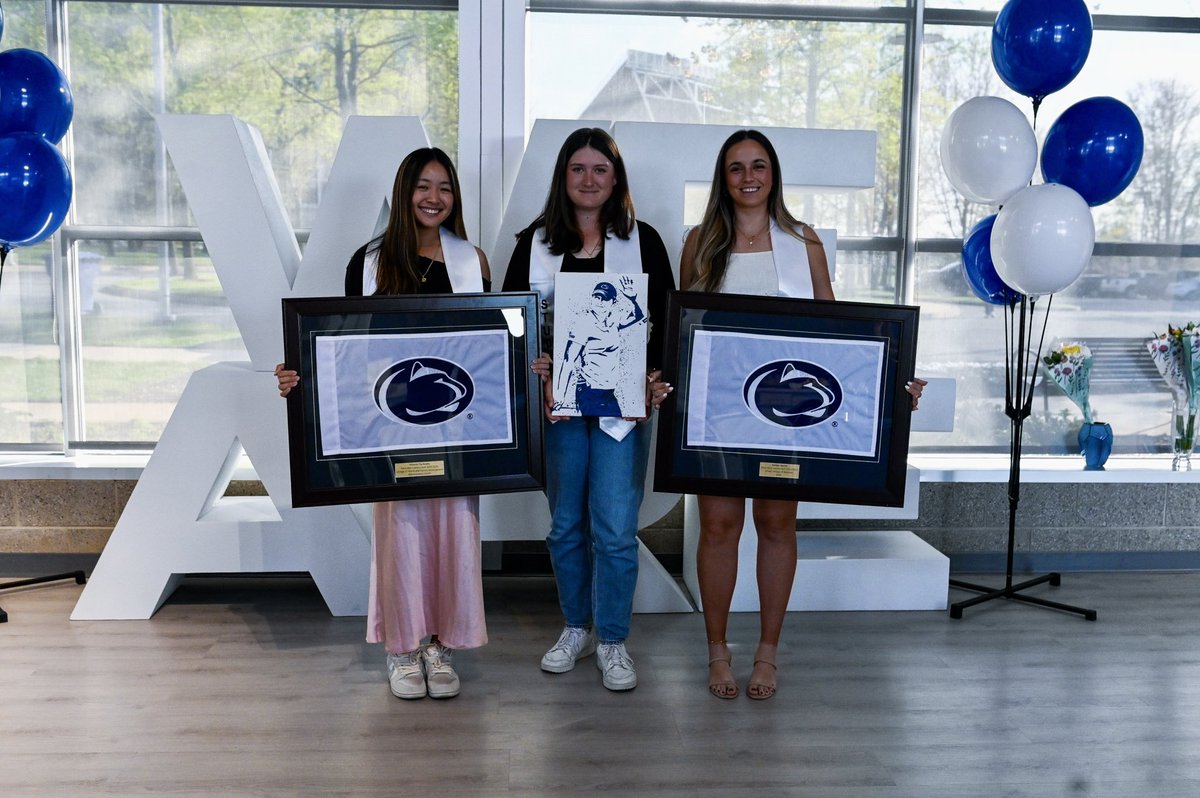 Soon to be alums of The Pennsylvania State University!! 💙🎓

Thank you seniors, you will be missed!! #PSUGrad

#WeAre #PSUWGOLF