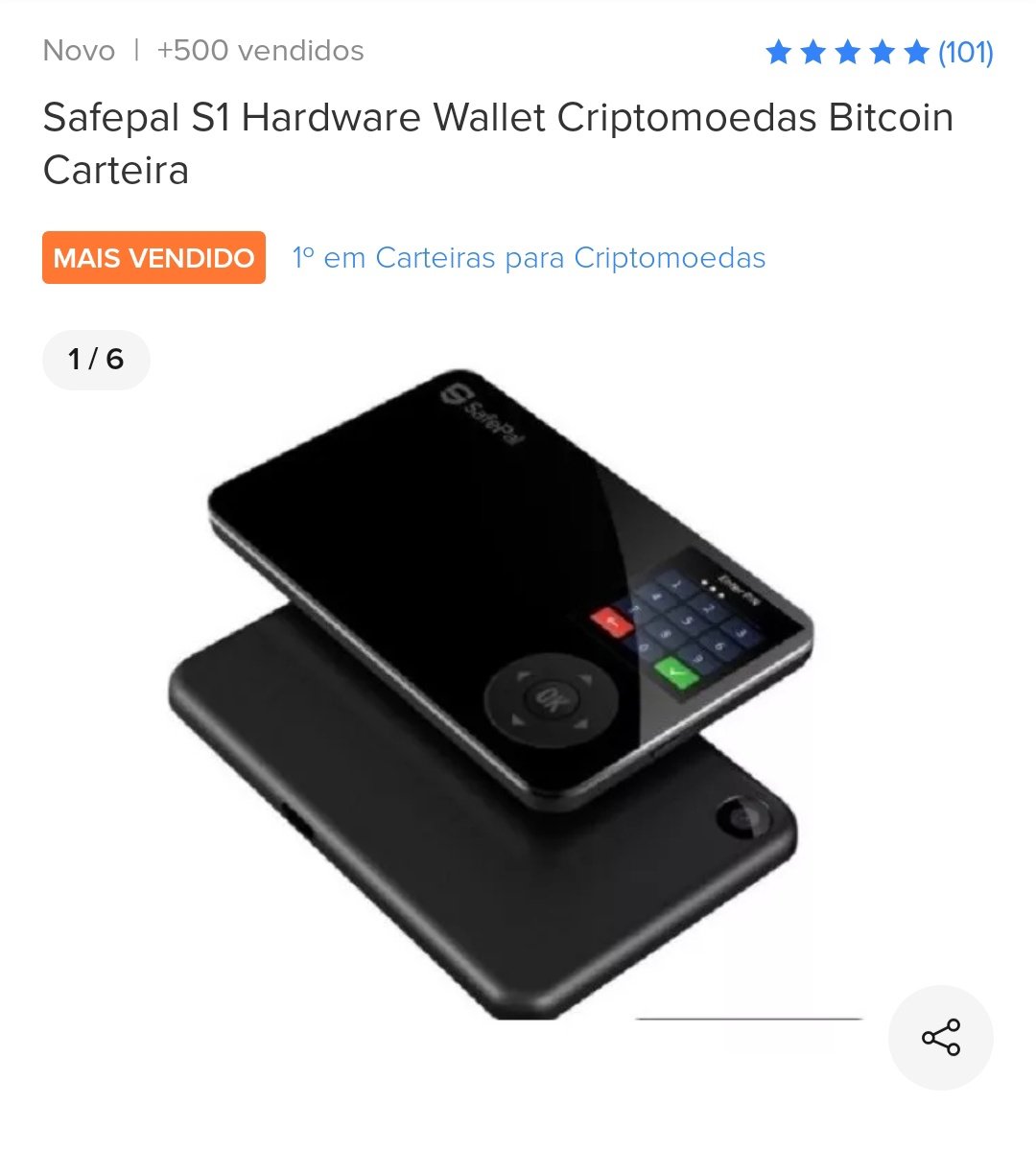 Alguém aí sabe me dizer se o hardware wallet da Safepal é seguro?

Ou sabem indicar algum wallet hardware que não fique sendo enviado para os queridos coletores de impostos?