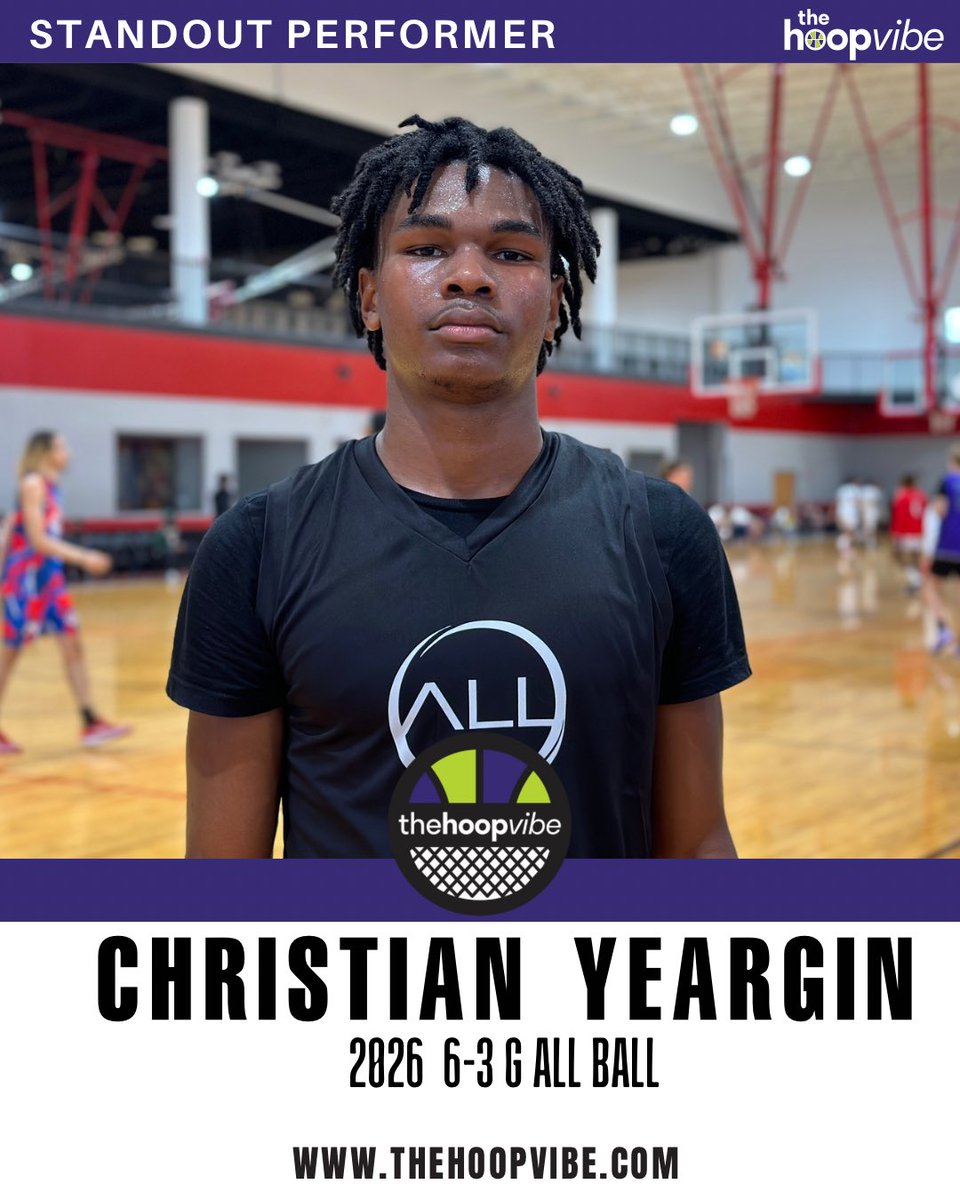 16U: #FireandIce 2026 6-3 All Ball G Christian Yeargan (Stranahan) had an impressive. outing in a win over Florida Pro. He attacked the rim with both hands with lays and dunks. A strong minded athlete, Yeargan lays hard and with a lot of purpose.