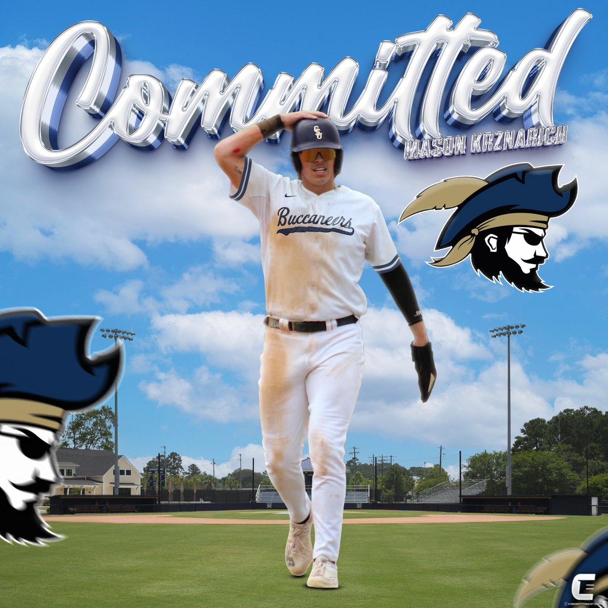 Mason Krznarich (@krznarich_mason) on Twitter photo Proud to announce that I will be playing my next year of college baseball at Charleston Southern University. Thank you God for blessing me with the opportunity to play the game I love.
<a href="/Smithin_It_Up/">Tyler Smith</a>
<a href="/3rbaseball/">Three Rivers College Baseball</a>
@CSUBucsBaseball Proud to announce that I will be playing my next year of college baseball at Charleston Southern University. Thank you God for blessing me with the opportunity to play the game I love.
<a href="/Smithin_It_Up/">Tyler Smith</a>
<a href="/3rbaseball/">Three Rivers College Baseball</a>
@CSUBucsBaseball