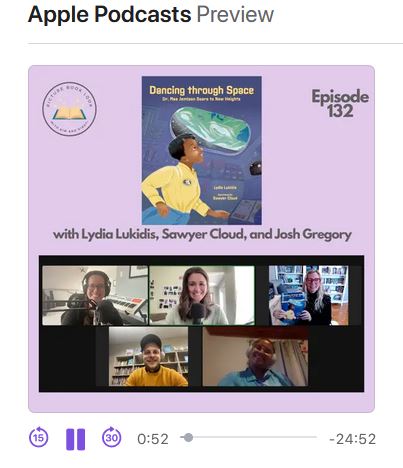 WOW!! So honored to be on the @pb_look podcast hosted by @Kim_Chaffee and @kirsticall, chatting w/editor Josh Gregory and illustrator @SawyerCloud. podcasts.apple.com/us/podcast/ep1… #kidlit #amwriting #amreading #WritingCommmunity #books #STEM @AlbertWhitman @SteamTeamBooks @PbSpree