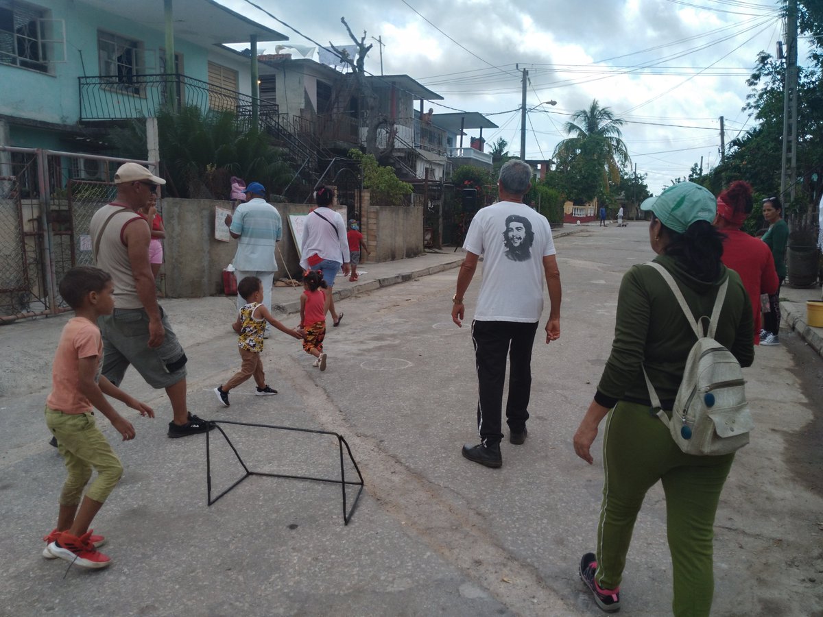 Trabajo comunitario integrado en la circunscripción 44 de la demarcación del Consejo Popular Juan Delio Chacón en la #IslaDeLaJuventud #SentirPinero #PorUn26EnEl24