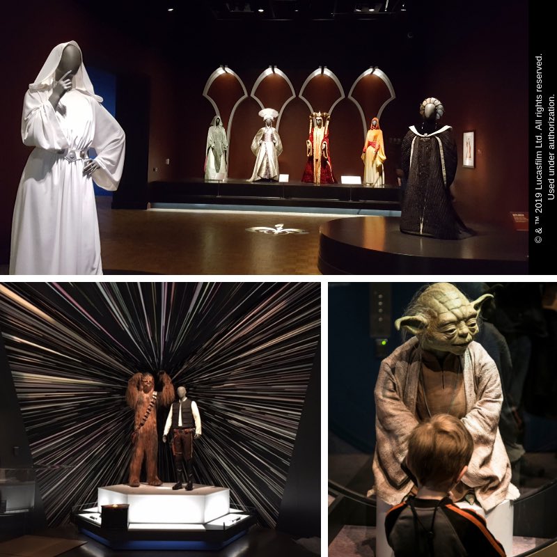 In 1977, “Star Wars: A New Hope' introduced us to a galaxy far, far away & Princess Leia, Luke Skywalker, Han Solo, Chewbacca, & Darth Vader. From 2015-2018, we explored connections between character & costume in 'Star Wars™ & the Power of Costume.' #StarWars #Maythe4thBeWithYou