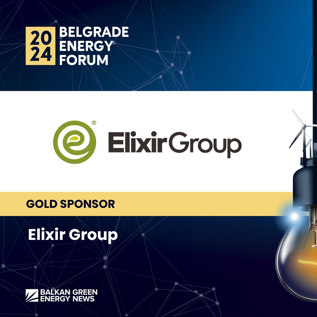 We are thrilled to announce that Elixir Group joins #BEF2024 conference as a 🥇 gold sponsor 🥇.
Elixir Group is a globally recognized company in the chemical industry based in Serbia. It has a more than 20-year tradition. They will join the panel on industry decarbonization.