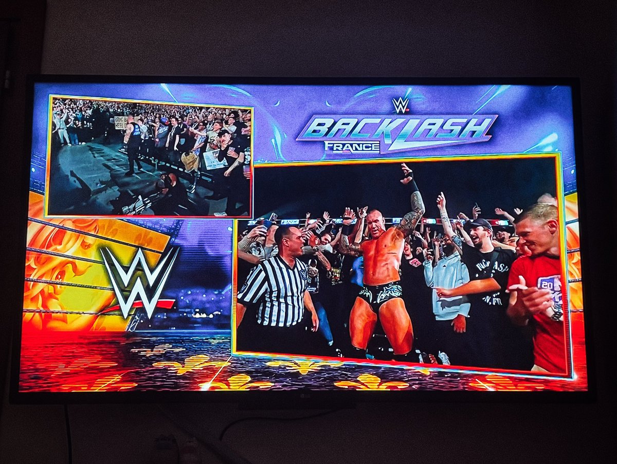 evilones76's tweet image. Watching #wwebacklash