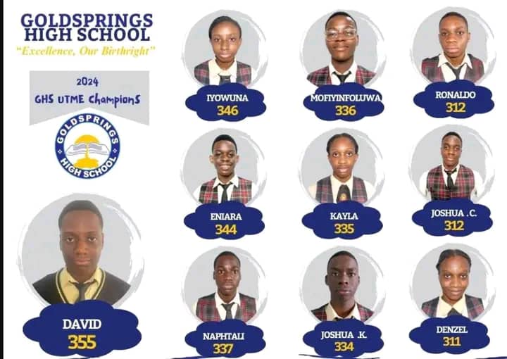Trending : 10 Students from one school in Rivers State Scored over 300 in 2024 JAMB. Impressive. What was your jamb score? 😁