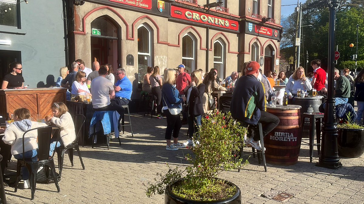 Great day for a Johnny Fall Down! Nice timing on the restock <a href="/croninspub/">Cronin's Pub</a> !