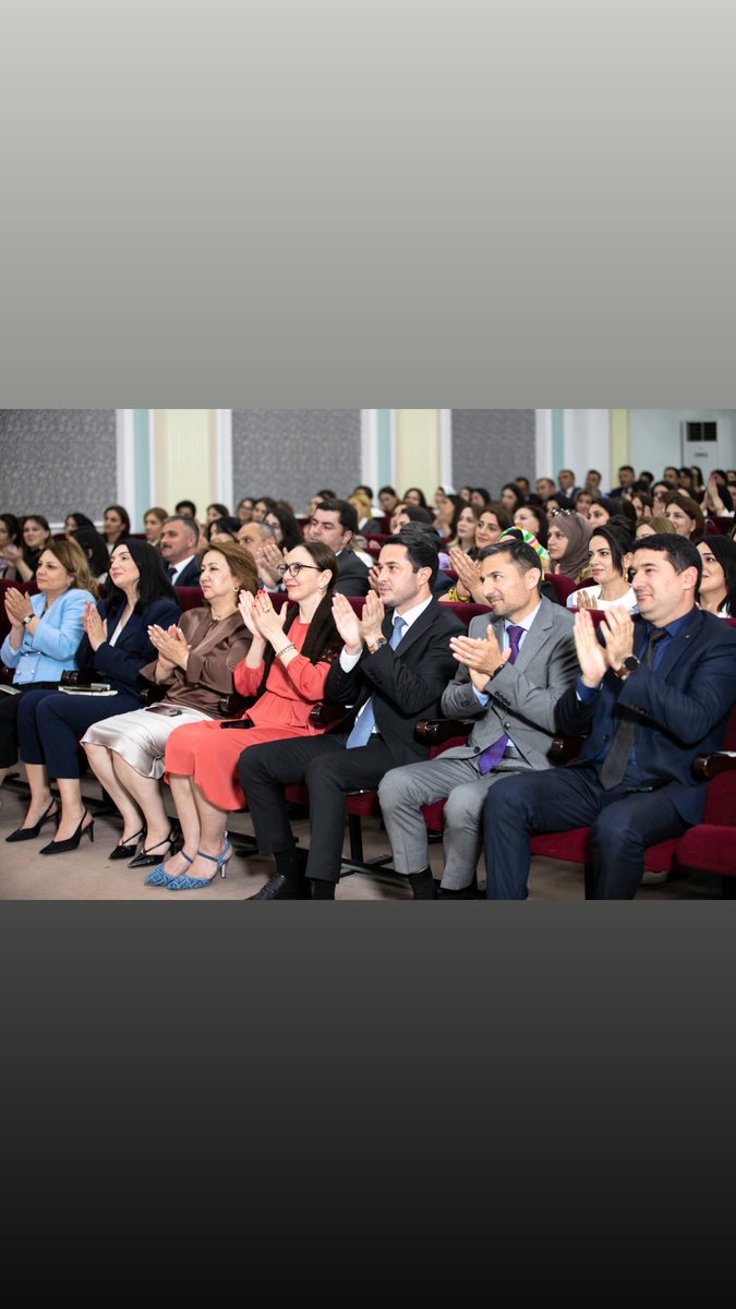 Azerbaycanlı okul müdürlerine verilen eğitimin açılış konuşmasını yaptım.