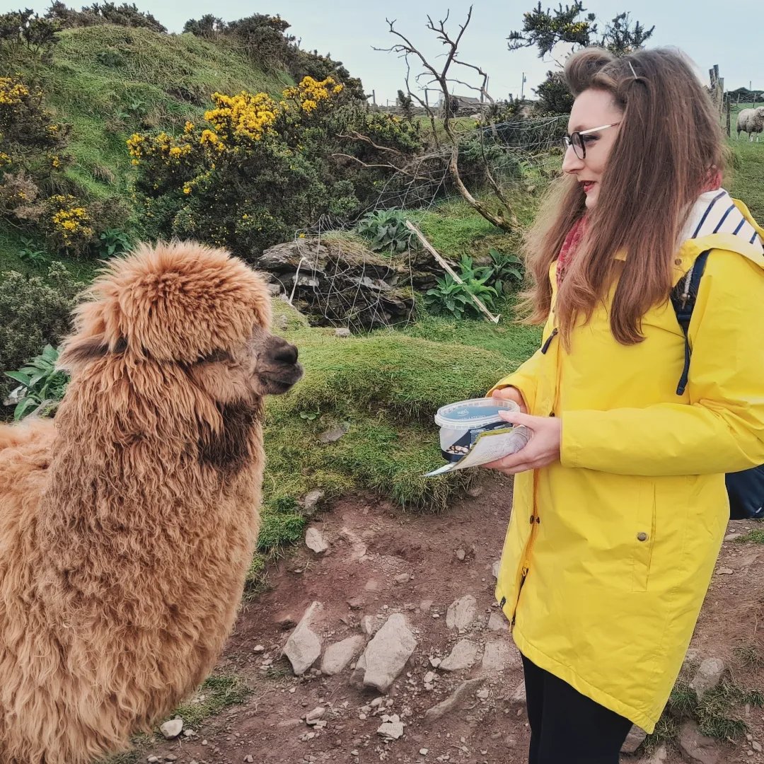 Making friends with locals along The Wild Atlantic way 🙂