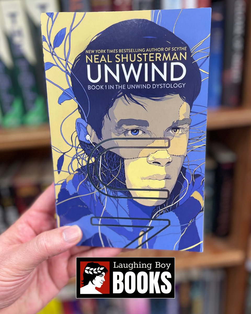 Three teens fight for their lives and each other in this breathtakingly suspenseful first book in the twisted, New York Times bestselling Unwind Dystology series by Neal Shusterman. bookshop.org/a/95413/978141… #YAdystopian #YAbooks