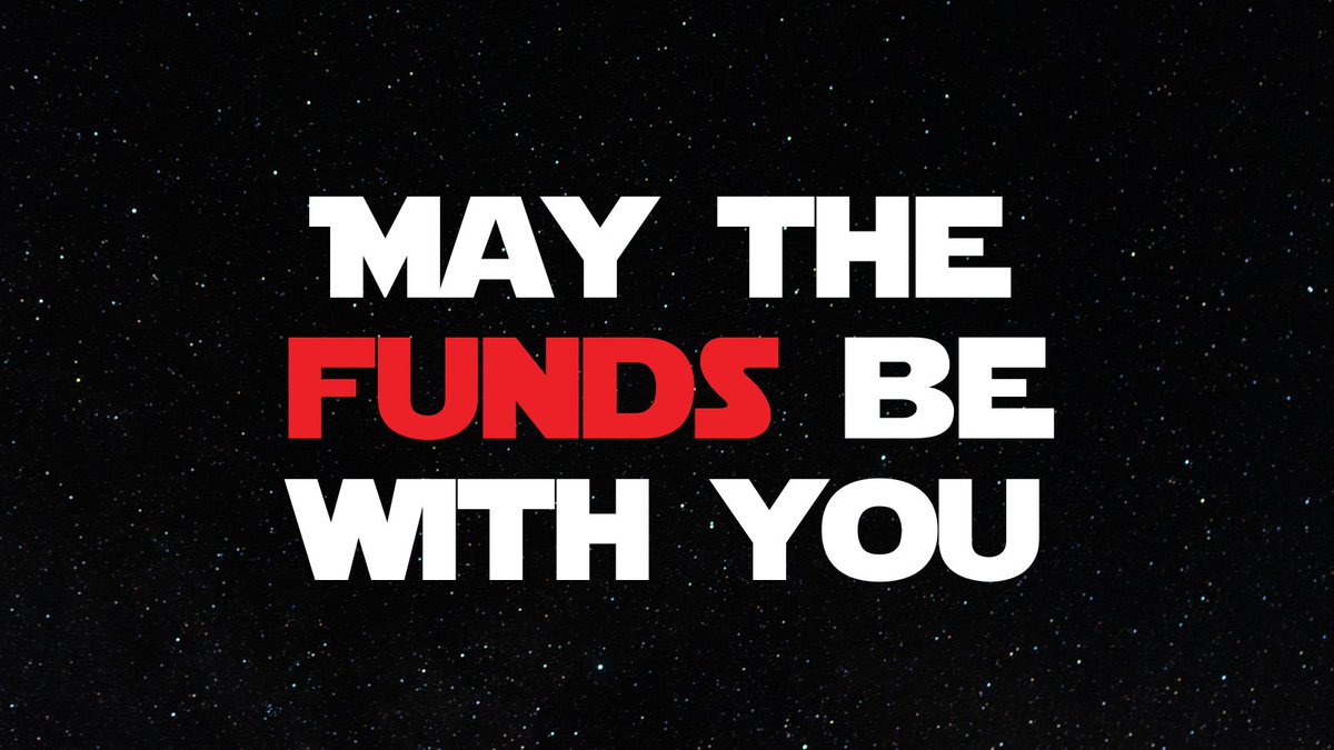 May the funds be with you!

We think that’s how the saying goes today… 😉

#alternativelending #alternativefinancing #smallbusinessloans #smallbusinesslending #businessloans #smallbusinessfinance #businessfinancing #fastfinancing