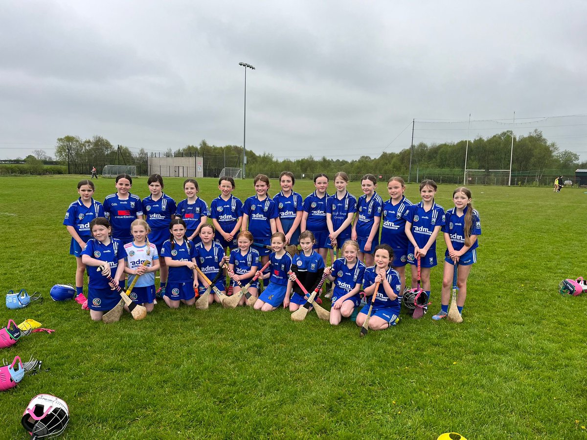 Our U10 camogs had go games in Kilrea this morning! Well done girls!🔵⚪️

#SDgaelic #borntoplay
