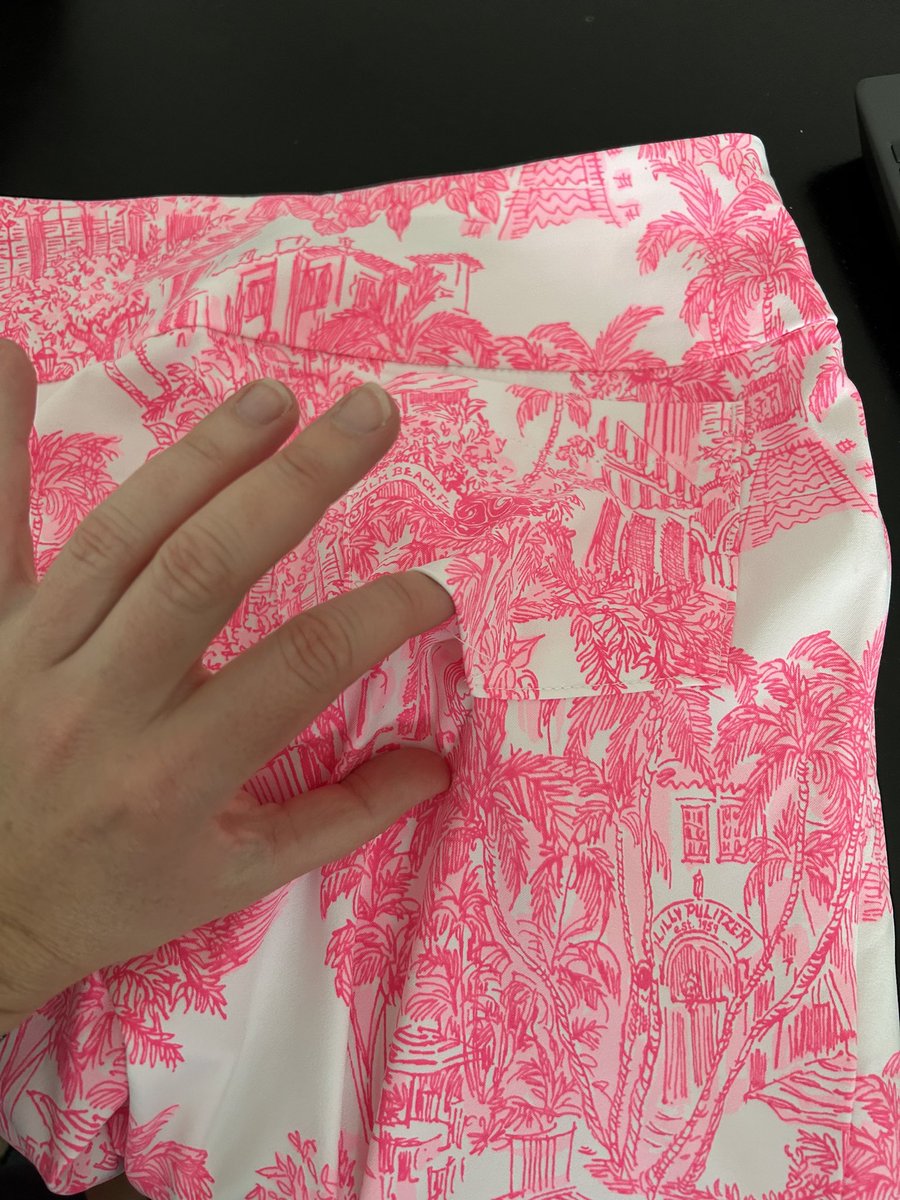 @LillyPulitzer Love, love your golf collection, def need Corso crop in all the colors/patterns! However, I wore my pants once and I noticed the pocket stitching was undone before my round even started.