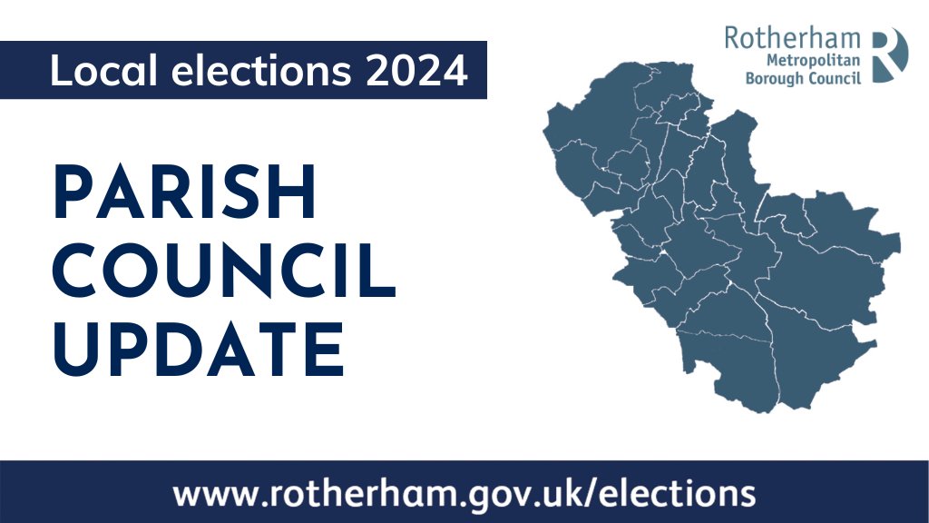ALL RESULTS DECLARED Full details of the outcome following the parish council elections can be found on the Rotherham Council website at➡️ rotherham.gov.uk/elections-voti… Full details of the @SouthYorksMCA election can be found here➡ southyorkshire-ca.gov.uk/mayoral-electi…
