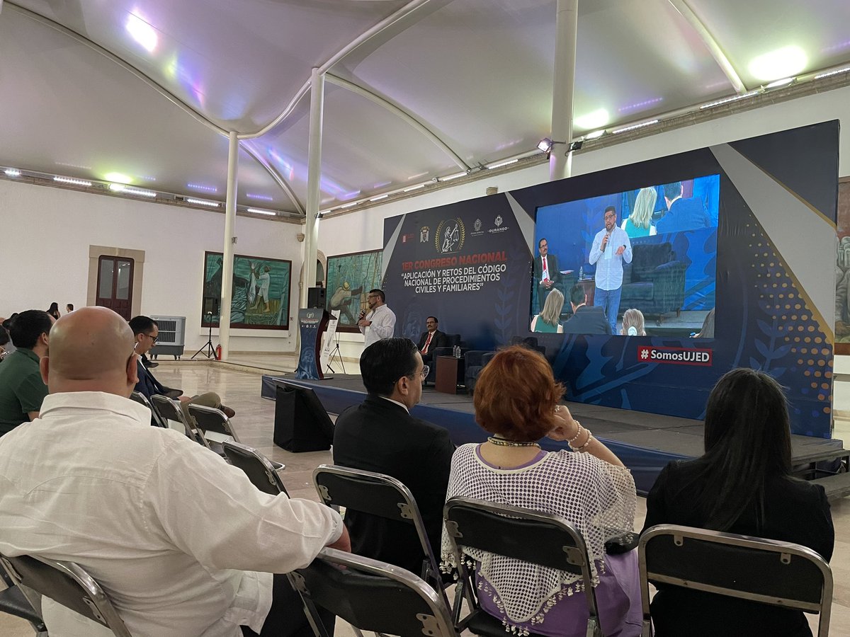 Lourdes López Salas (@lululopezsalas) on Twitter photo Tercer día del 1er congreso Nacional “Aplicación y retos del código nacional de procedimientos civiles y familiares”organizado por la <a href="/FADERyCIPOL/">FADER y CIPOL</a> y el <a href="/TribunalDurango/">PoderJudicialDurango</a> …<a href="/RafaelMierC/">Rafael Mier Cisneros</a> <a href="/alfonso13_rd/">Alfonso Rentería</a> <a href="/leon_alvarez/">Leonardo Alvarez</a> Tercer día del 1er congreso Nacional “Aplicación y retos del código nacional de procedimientos civiles y familiares”organizado por la <a href="/FADERyCIPOL/">FADER y CIPOL</a> y el <a href="/TribunalDurango/">PoderJudicialDurango</a> …<a href="/RafaelMierC/">Rafael Mier Cisneros</a> <a href="/alfonso13_rd/">Alfonso Rentería</a> <a href="/leon_alvarez/">Leonardo Alvarez</a>