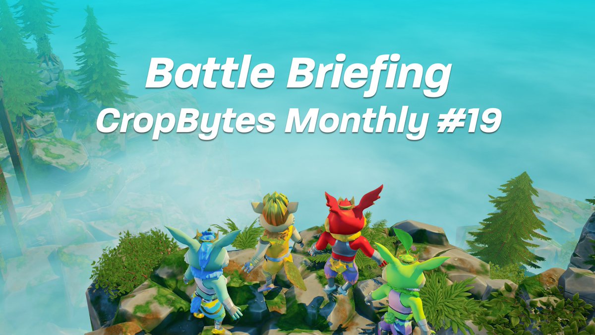 Begin your Sunday with some hot coffee ☕️and the latest edition of our Monthly Newsletter 🗞️, packed with surprises and secrets about #CropBytesConquest⚔️

open.substack.com/pub/cropbytes/…