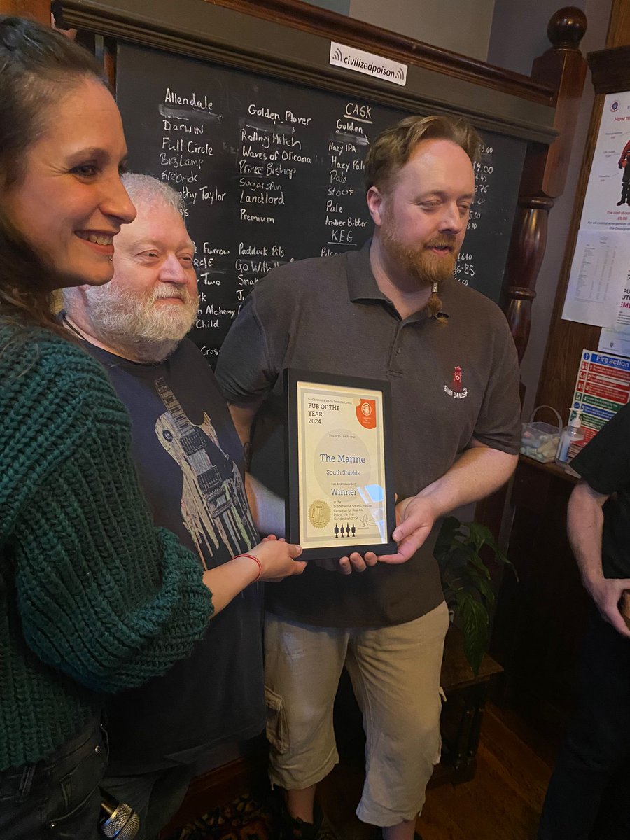 Emma Lewell MP (@emmalewell) on Twitter photo Lovely time with friends this weekend celebrating <a href="/TheMarineNE33/">The Marine</a> winning <a href="/SST_CAMRA/">Sunderland & South Tyneside CAMRA</a> pub of the year 2024 🎉🍻🥃 Lovely time with friends this weekend celebrating <a href="/TheMarineNE33/">The Marine</a> winning <a href="/SST_CAMRA/">Sunderland & South Tyneside CAMRA</a> pub of the year 2024 🎉🍻🥃