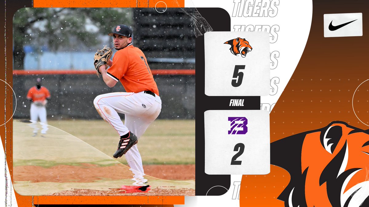 Julian Huerta executes the 3 inning save, as @GeorgetownBaseb advances to face Cumberlands later tonight! First pitch is scheduled for 5 pm cst. #TigerPride