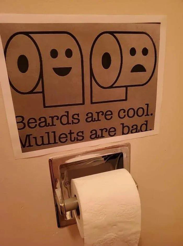 Unless you have cats that have figured out how to unroll the “beard” I agree!