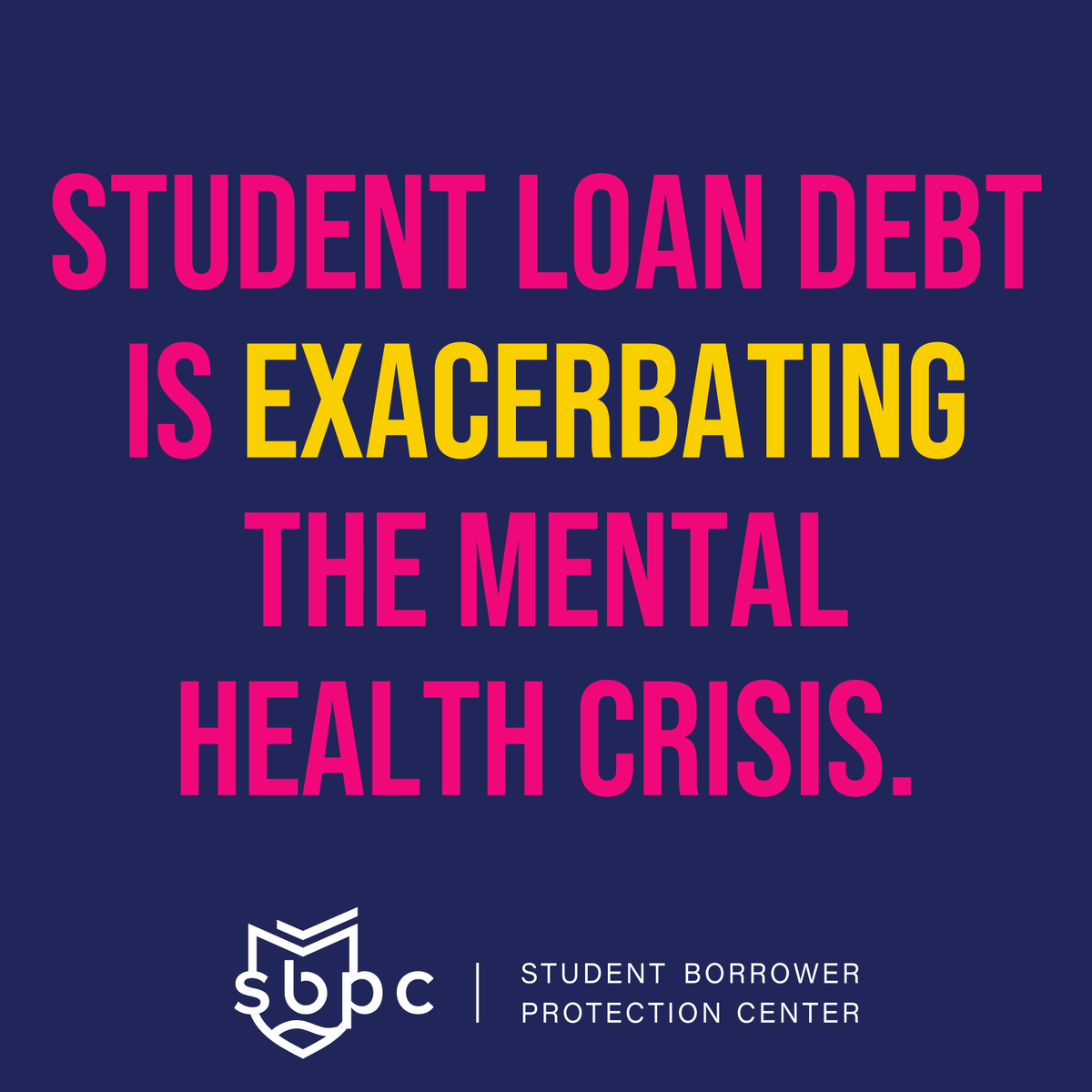 Similar to other forms of financial insecurity, student loan debt has been found to negatively impact borrowers’ mental and physical health—increasing rates of anxiety and depression.