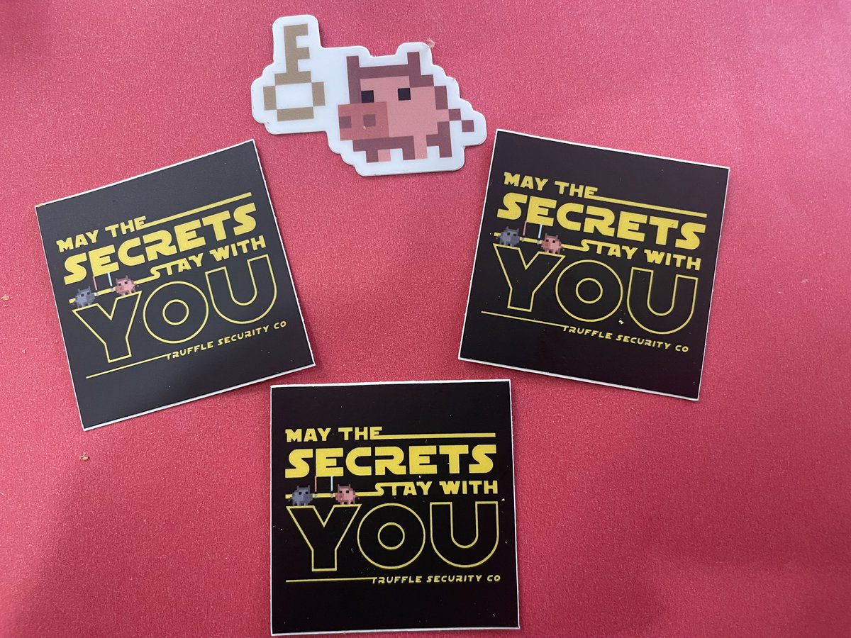May the 4th (and your Secrets) Be With You! If you are @BSidesSF this weekend, stop by the Truffle Security Booth, meet the team, and get your free sticker! #StarWarsDay