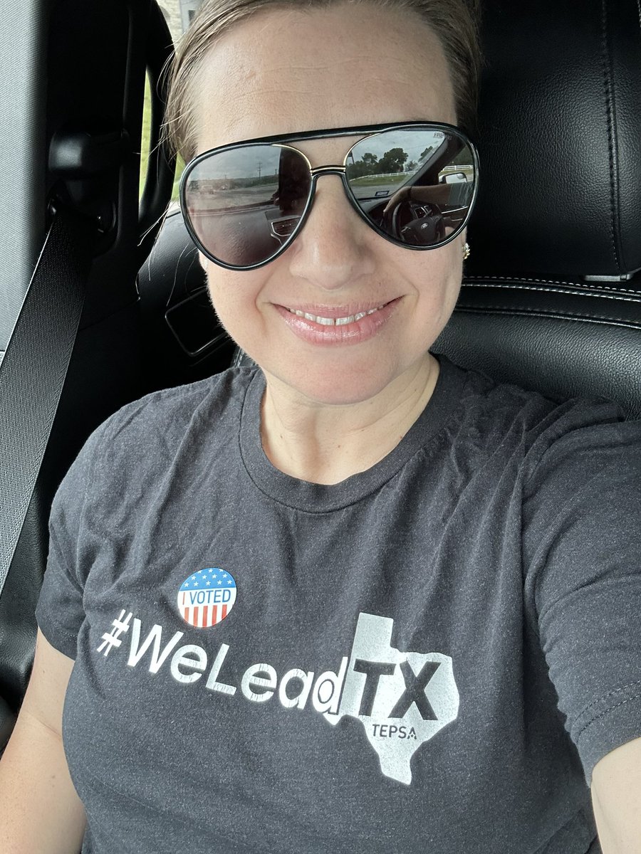One item on the ballot or twenty, doesn’t matter. You have to show up to vote and be counted! #WeLeadTX