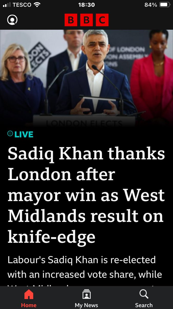 Yes, also would be interesting to know how many votes he ACTUALLY got that were legal?
Look at the arrogance on that face.
#KhanOut #DefundTheBBC 
#DefundTheLeft