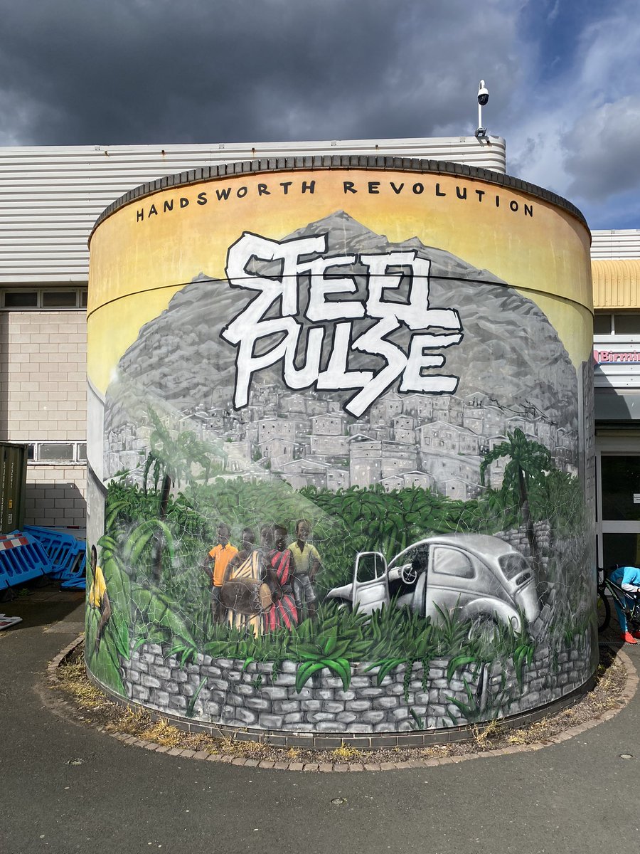 Karis (@kariscampion) on Twitter photo Back in Handsworth over bank holiday weekend. Stopped off in Handsworth Park to see the new beautiful #BenjaminZephaniah mural. And then over to my old workplace Handsworth Leisure Centre 🏊🏼♀️ which has <a href="/steelpulse/">Steel Pulse</a> Handsworth Revolution album cover blazoned over the entry ❤️ Back in Handsworth over bank holiday weekend. Stopped off in Handsworth Park to see the new beautiful #BenjaminZephaniah mural. And then over to my old workplace Handsworth Leisure Centre 🏊🏼♀️ which has <a href="/steelpulse/">Steel Pulse</a> Handsworth Revolution album cover blazoned over the entry ❤️