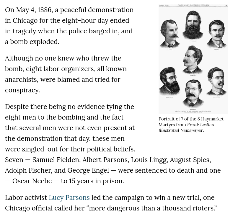 May 4, 1886: Haymarket Tragedy
zinnedproject.org/news/tdih/haym…