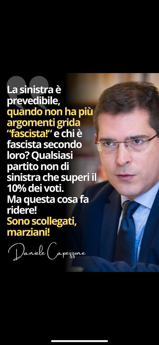 Un grande direttore @Capezzone 👏👏👏 I fascisti ce li hanno nel cervello.