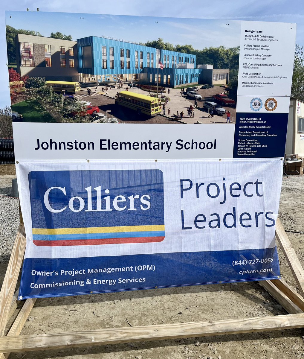 Joined Mayor @JosephPolisena, students, families & educators to kickoff construction of Johnston’s new elementary school. Once it’s completed, this modern facility will be a tremendous community asset for generations to come.