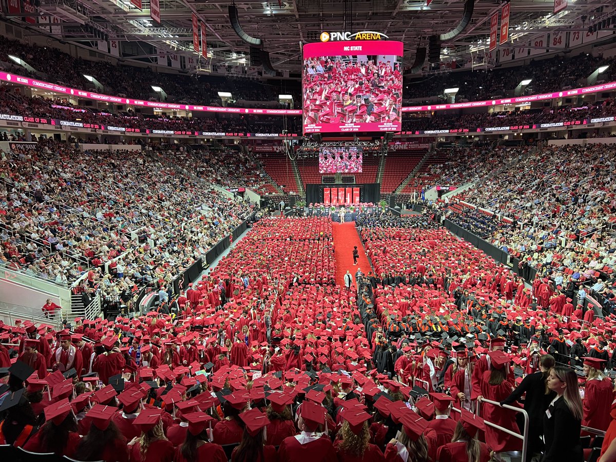 Convocation in 2020 ➡️ Commencement in 2024 #NCState24