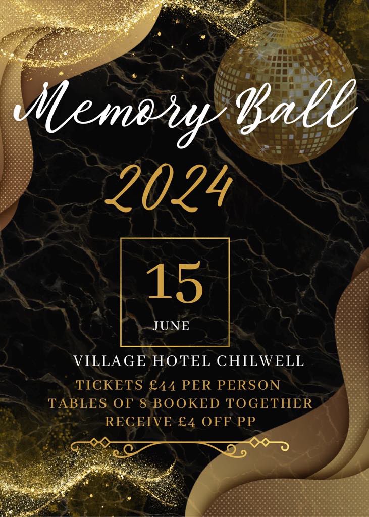 We’d like to say a huge thank you to Siobhan, who is organising the Memory Ball to support Our Dementia Choir! It’s guaranteed to be a wonderful evening and there’s only limited tickets available so email memoryball2023@gmail.com for more information and grab your tickets now! ♥️