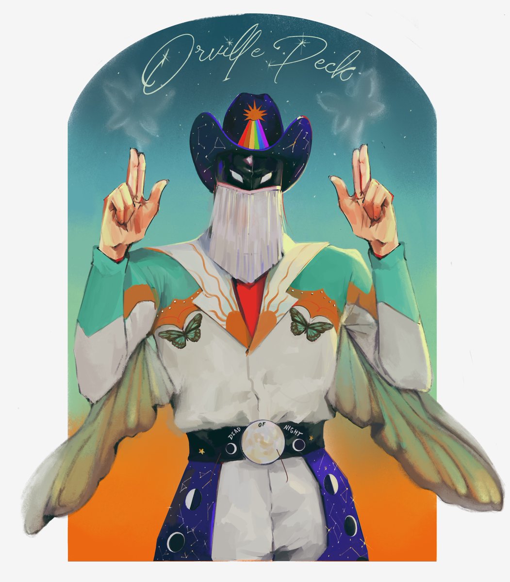 「Orville peck (oldie but goodie) 」|Stephのイラスト
