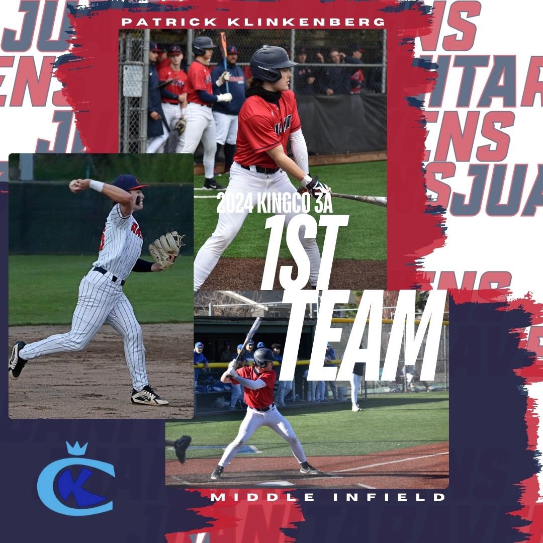 Congratulations to All-Kingco 1st Team Middle Infielder, Patrick Klinkenberg

#GoRavens